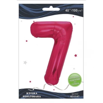 Шарик фольгированный цифра Шарик фольгированный цифра