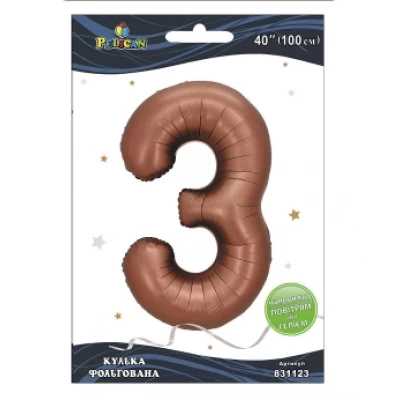 Шарик фольгированный цифра Шарик фольгированный цифра