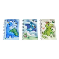 Блокнот-антистресс на спирали А5, 80 листов обложка-3D Блокнот-антистресс на спирали А5, 80 листов обложка-3D