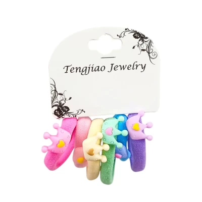 Набор резинок для волос 6шт, Корона Разноцветный Unison (НГ-8) Набор резинок для волос 6шт, Корона Разноцветный Unison (НГ-8)