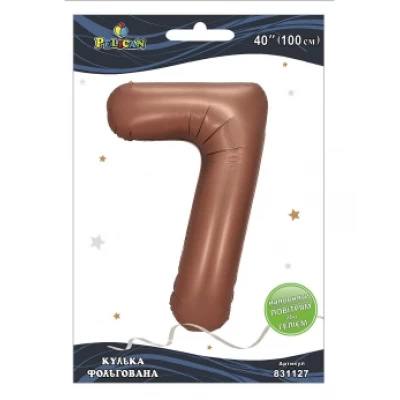 Шарик фольгированный цифра Шарик фольгированный цифра