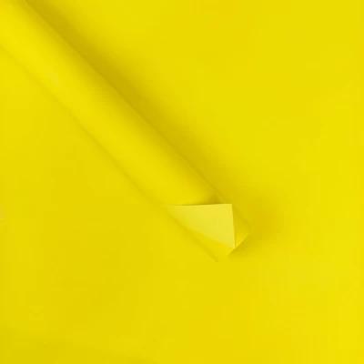 Бумага упаковочная крафт-двосторонний 0,7 х 7м Желтый Unison (Пт 842.13)