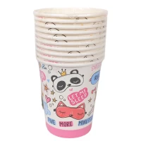 Стаканы картонные   10шт, 250мл, 228гр (10387)