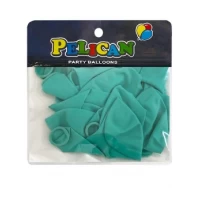 Шарики Pelican 10' (26 см)  макарун тиффани, 10 шт/уп Зеленый Pelican (811204)