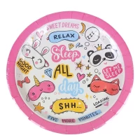 Тарелки одноразовые картонные 10 штук в пачке, 23см, 250гр (10386) Тарелки одноразовые картонные 10 штук в пачке, 23см, 250гр (10386)