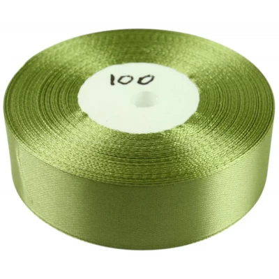 Атласная лента 2,5см x 33м Зеленый Marill (LA2533-100) Атласная лента 2,5см x 33м Зеленый Marill (LA2533-100)