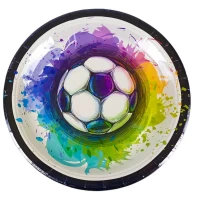 Тарелки одноразовые картонные 10 штук в пачке, 23см, 250гр (10413) Тарелки одноразовые картонные 10 штук в пачке, 23см, 250гр (10413)