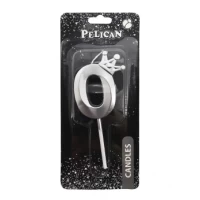 Свеча цифра 3D с короной Свеча цифра 3D с короной