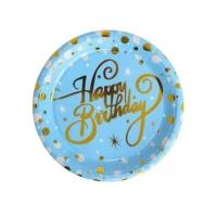 Тарелки бумажные TM Pelican 23cm 