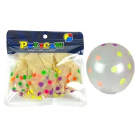 Набор прозрачных воздушных латексных шаров 30см 