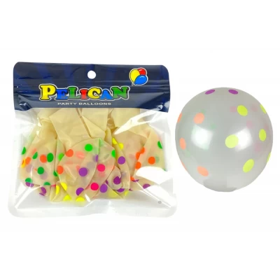 Набор прозрачных воздушных латексных шаров 30см 