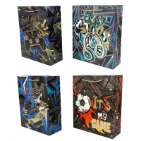 Пакет подарочный 210гр, 18 х 23 х 10см (Q3021S)