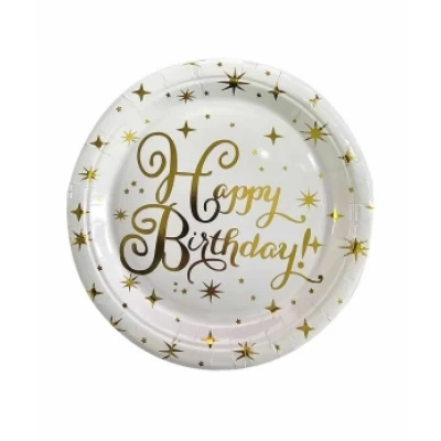 Тарелки бумажные TM Pelican 18cm 