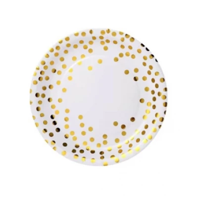 Тарелки бумажные TM Pelican 18cm 