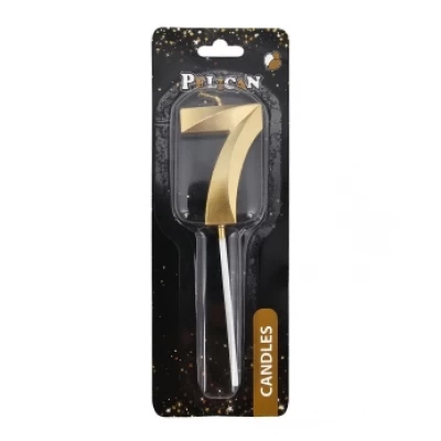 Свеча цифра 3D для торта Свеча цифра 3D для торта