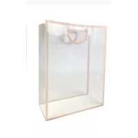 Пакеты прозрачные пластиковые для  подарков 3 цвета, 33 х 25 х 11,5см Прозрачный Unison (PPWKSD939)