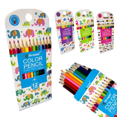 Карандаши треугольные цветные, 12 цветов (BD-0782) Карандаши треугольные цветные, 12 цветов (BD-0782)