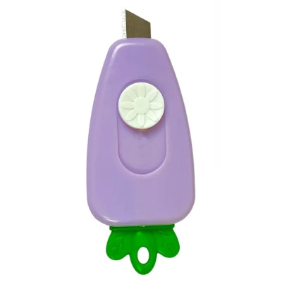 Нож канцелярский мини 4мм на планшете, Морковь (DL3064)