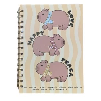 Тетрадь А5 на спирали, 80 листов 80г/м2 клетка, 