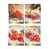 Пакет подарочный новогодний 55 х 43 х 15 см (800XL)