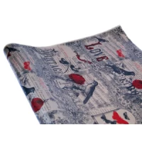 Бумага упаковочная крафт-двосторонний 0,7 х 7м Разноцветный Unison (Пт 411)