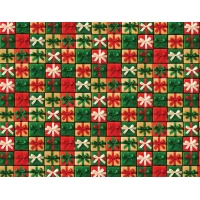 Бумага упаковочная мелованная 80г 10 листов - 100 х 70см (PVM10-303NY)