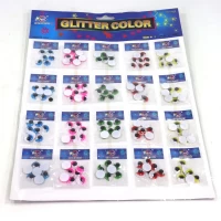 Глазки пластиковые, с ресницами, 5 цветов, 13мм (929447) Глазки пластиковые, с ресницами, 5 цветов, 13мм (929447)