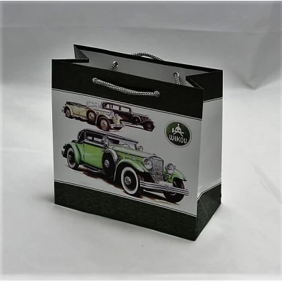 Пакет подарочный мужская серия 130гр, 16 х 16 х 8см (12шт/уп) Unison (PVM161608M)