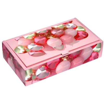 Подарочная коробка раскладная, 14х25х6,5см, 350гр  Шарики (H808-1S)