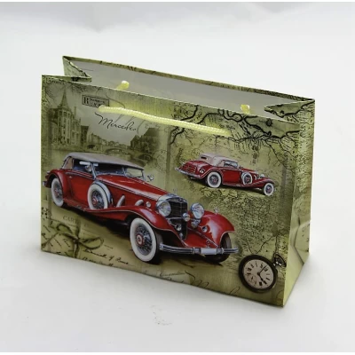 Пакет подарочный мужская серия 130гр, 18 х 11 х 5см (12шт/уп) Unison (PVM181105M)