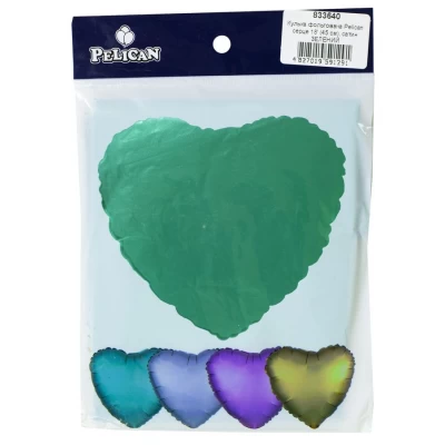 Шарик фольгированный PELICAN сердце 18 Шарик фольгированный PELICAN сердце 18