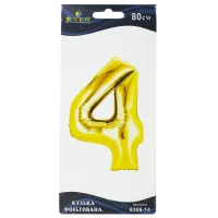 Цифра фольгированная Pelican, 