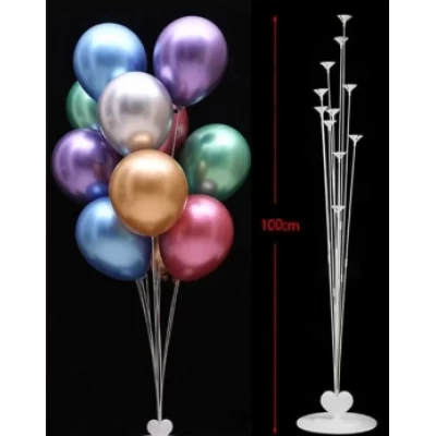 Подставка пластиковая для 11 воздушных шаров, 100см Прозрачный Pelican (836811) Подставка пластиковая для 11 воздушных шаров, 100см Прозрачный Pelican (836811)