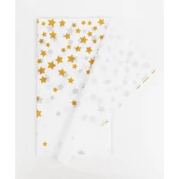 Скатерть белая 137 х 183см,Золотая звездочка Белый Unison (871021)