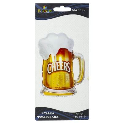 Шарик фольгированный Pelican, пивной бокал, 65см Разноцветный Pelican (835610) Шарик фольгированный Pelican, пивной бокал, 65см Разноцветный Pelican (835610)