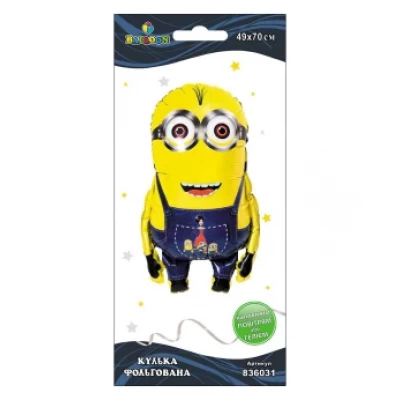 Шарик фольгированный Pelican, миньон Кевин, 70см Разноцветный Pelican (836031) Шарик фольгированный Pelican, миньон Кевин, 70см Разноцветный Pelican (836031)