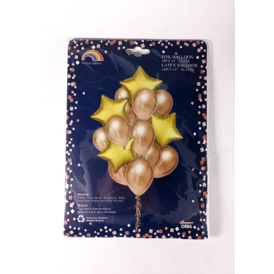 Набор из 16 шариков ( 4 фольгированных Набор из 16 шариков ( 4 фольгированных