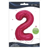 Шарик фольгированный цифра Шарик фольгированный цифра
