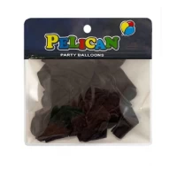 Шарики Pelican 10' (26 см)  винтажный винно красный, 10 шт/уп Красный Pelican (811059)