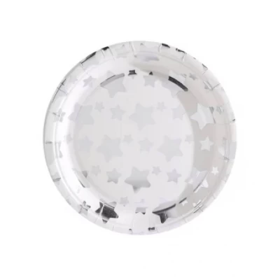 Тарелки бумажные TM Pelican 18cm 