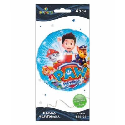 Шарик фольгированный Pelican, Щенячий патруль, 45см Разноцветный Pelican (835125) Шарик фольгированный Pelican, Щенячий патруль, 45см Разноцветный Pelican (835125)