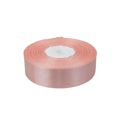 Атласная лента 2,5см x 33м Розовый Marill (LA2533-153)