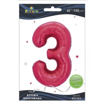 Шарик фольгированный цифра Шарик фольгированный цифра