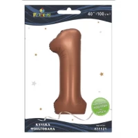 Шарик фольгированный цифра 