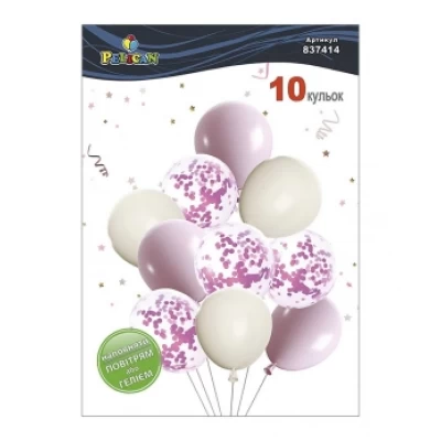 Набор из 10 латексных шариков 