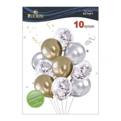 Набор из 10 латексных шариков 