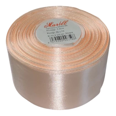 Атласная лента 5см (±5мм) x 33м Marill (LA5033-170)