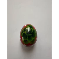 Деревянная писанка с росписью 6см (L00113-2)