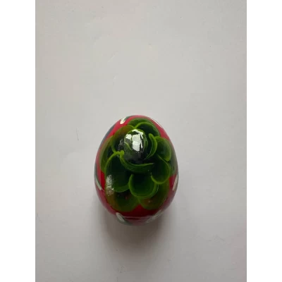 Деревянная писанка с росписью 6см (L00113-2)