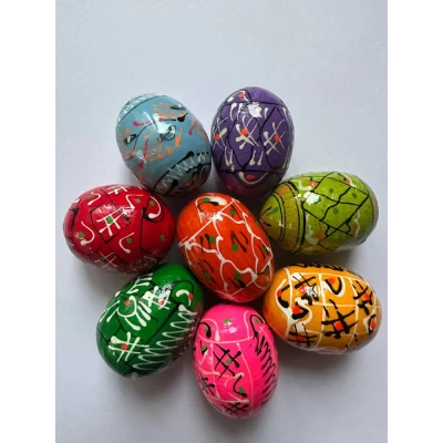 Деревянная писанка с росписью 4см (L00113-4)